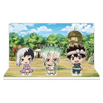 Amazon.co.jp: Dr．STONE アクリルジオラマA[千空&クロム